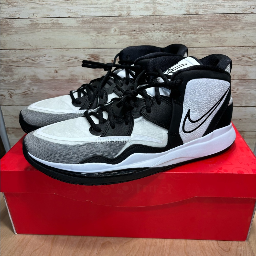 Nike Kyrie Infinity TB Promo Men's 14 Women’s 15.5 Basketball Shoes White/Black